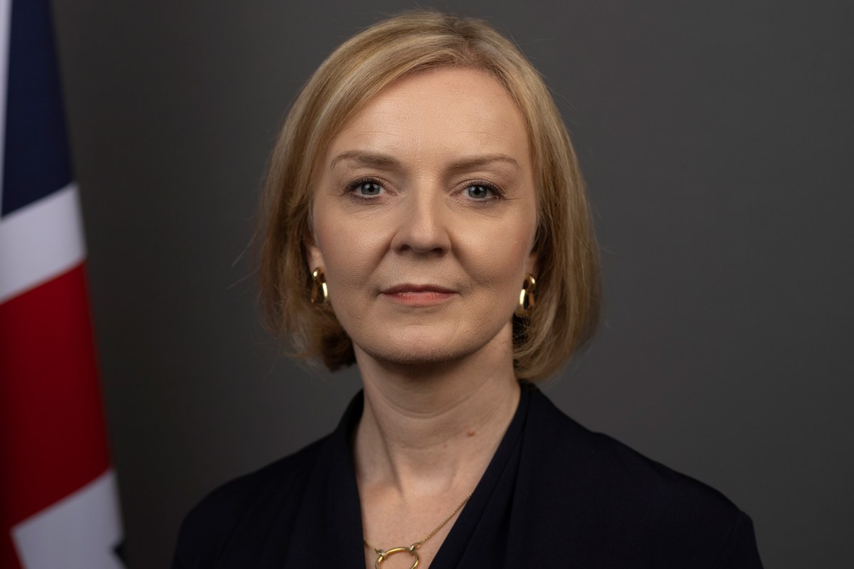 Liz Truss, official portrait as Prime Minister, September 2022